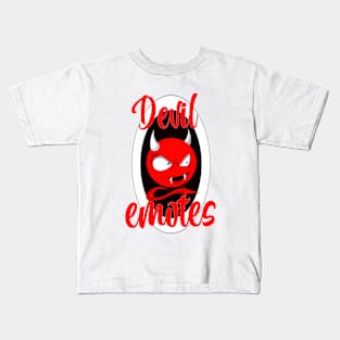 Devil emotes Kids T-Shirt